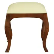 Queen Anne Stool - Mahogany