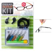 Eyeglass Repair Kit Tiny Screws Nut Screwdriver Glasses Tool Storage Case Watch