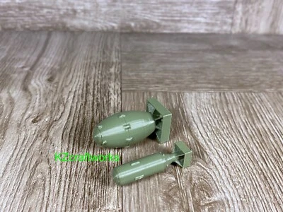 HO 1/87 Fat Man & Little Boy Atom Bomb Models 3D Printed - WW2 US Military 1945