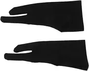 Professional Artists Gloves 3pcs Two Finger Drawing Gloves for Sketching for Digital Tablets