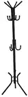Metal Coat Rack W Umbrella Stand 14 Hooks Black UNIWARE 70" or 5 ft 10 Inch