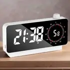 Visible Timer Night Mode Electric Alarm Clock Temperature Calendar Display Clock