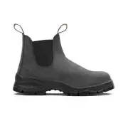 Blundstone Lug 2238 Men's Rustic Black Leather Round Toe Ankle Chelsea Boots