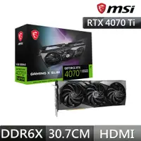 在飛比找PChome24h購物優惠-微星MSI RTX4070 Ti SUPER 16G GAM