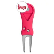 NEW Wincraft University of Nebraska Huskers Spring Action Divot Tool
