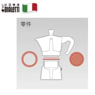 BIALETTI 摩卡壺 磨豆機 配件_ 經典/加壓-墊片組/粉槽/手把