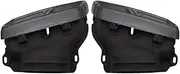 The Four-outlet Exhaust Tip Is Suitable For 14-16 Years Compatible For Benz S-class Modified S-class Tail Throat W222 Stainless Steel(Black)