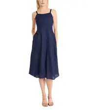 Luxely Sleeveless A Line Dress