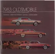 1983 OLDSMOBILE US Full Size Range 34p Brochure TORONADO NINETY EIGHT DELTA 88