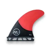 M21 Sports Red Performance Thruster Fins || Futures Surfboard Shortboard Fins