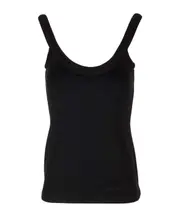 Alexander McQueen 3D-Detailed Sleeveless Ribbed Top IT40,IT44,IT42,IT38 black