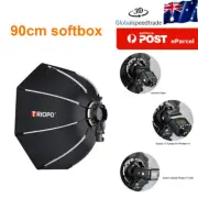AU KX90 90CM Octagon Softbox Umbrella Soft box for Godox AD200 V1 Flash Light