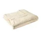 J Elliot Home Leslie Chenille Throw 130 x 160 cm - Ivory