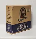Dr Squatch Men's Soap Deep Sea Goats Milk 5oz Natural Soap Bar