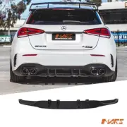 Rear Bumper Diffuser lip Spoiler Aero Bodykit for Mercedes W177 V177 A35 A45 AMG