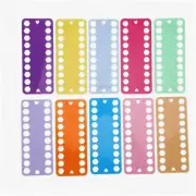ThreadTidy - 20pcs Embroidery Floss Organizer & Cross Stitch Thread Holder. Neat