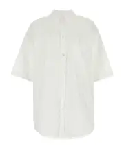 Balenciaga Bb Stencil Large Fit Shirt SHIRTS CM39,SHIRTS CM38 white