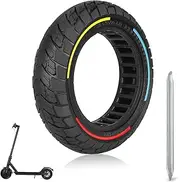 HPGAAVD 10 x 2.5 Inch Solid Tyres, 60/70-6.5 Electric Scooter, Solid Rubber Tyres for Ninebot Max G30 G30P G30LP, 10 Inch Non-Slip and Anti-Puncture Replacement Tyres