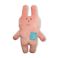 在飛比找momo購物網優惠-【CRAFTHOLIC 宇宙人】口袋蜜糖兔造型抱枕 情人節禮