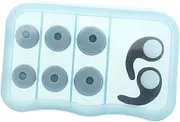 Parliky Triple Layer Noise Isolation Boys and Girls Swim Ear Plugs Silicone Ear Protection for Boys Girls for Sleep