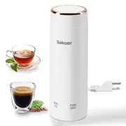 Mini Travel Portable Electric Kettle, Small Tea Kettle Hot Water Boiler, 330m...