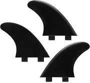 Eacam 3PCS Surfboard Fin Thrusters Fins Fiberglass Nylon Surf Fins GX / M5 / G1 / G3 / G5 / G7