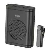 Bluetooth Voice Amplifier with Wireless Lavalier Microphone, Personal Teacher
