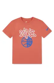 Nike Kids' Basketball Graphic T-Shirt in Magic Ember at Nordstrom, Size 7