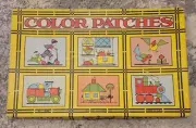 Vintage Whitman Publishing Co. Color Patches Kit- "Uncut" New in Box *RARE ITEM*