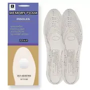 Deep Memory Foam Comfort Insoles Orthopaedic Mens Ladies Shoe Size 3 -12 New