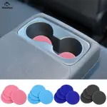 2PCS/SET CAR CUP MAT RUBBER VEHICLE COASTER WATER CUP BOTTLE