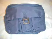 BRANDNew BLUE Toiletry Bag Shaving Kit Travel Case Tote Make Up Zippered Vanity