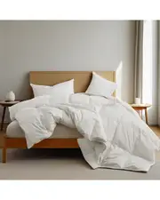 Unikome 300 Thread Count Unikome Lightweight White Goose Down Comforter