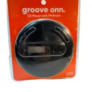 GROOVE ONN Personal CD Player With FM Radio BRAND NEW SEALED