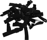 Adjustable Backpack Straps Friendly Chest Straps Quick-release Buckle Shoulder Belt Support Schoolbag Hip Belt Grey