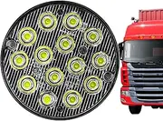 Flashing Lights | Round Stop Lamp | 12-24V 14 LED Side Signal Warning Light Flashing Taillight Running Lamp for Vehicle Modification
