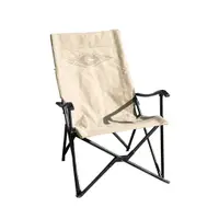 在飛比找蝦皮商城優惠-OutdoorBase 小八高背休閒椅 卡其色/黑色 現貨 