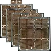 Place4parts Compatible Older Style Toaster Heating Elements for DUALIT Set of 4 for 3 Slice Three Slot