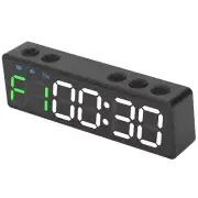 Digital Gym Timer Portable Workout Interval Timer Fitness Clock W/Builtin Magnet