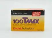 Kodak T-Max 100, 100TMX, Black White Film, 36 Exposures, EX 06/21