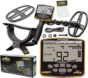 Garrett ACE Apex Metal Detector with 6x11 DD Multi-Flex Viper Search Coil, 20kHz