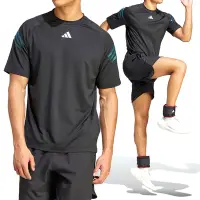 在飛比找Yahoo奇摩購物中心優惠-Adidas TI 3S Tee 男 黑色 運動 訓練 排濕