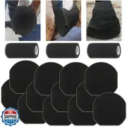 15 Pack Horse Hoof Tape with 3 Rolls of Vet Wrap, Breathable Magic Cushion Ho