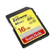 Sandisk 16G extreme U3 EOS 4K Ultra HD SD card for Canon 80D 70D 60D DSLR camera
