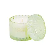 The SOi Co Morning Blooms Petite Shimmer Scented Candle 8oz 9x8.5cm Green