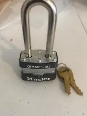 Master Lock 3KALH Laminated Steel Padlock Keyed Alike