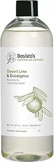Bosisto's Lime and Eucalyptus Hand Wash Refill 1 Litre