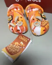 Crocs X Honey Nut Cheerios Clog Shoe Orange - Size 5C C5 - Kid Child Baby