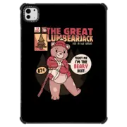 iPad Pro 11-inch (M4) iPad Impact Case LumBearJack Hard Working Bear Forest Canadian Plaid