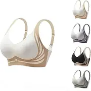 [Drakonas] The Happywind Bra, Super Gather Bra Wireless Push-Up Bra, Lifting Anti-Sagging Wireless Push-Up Bra